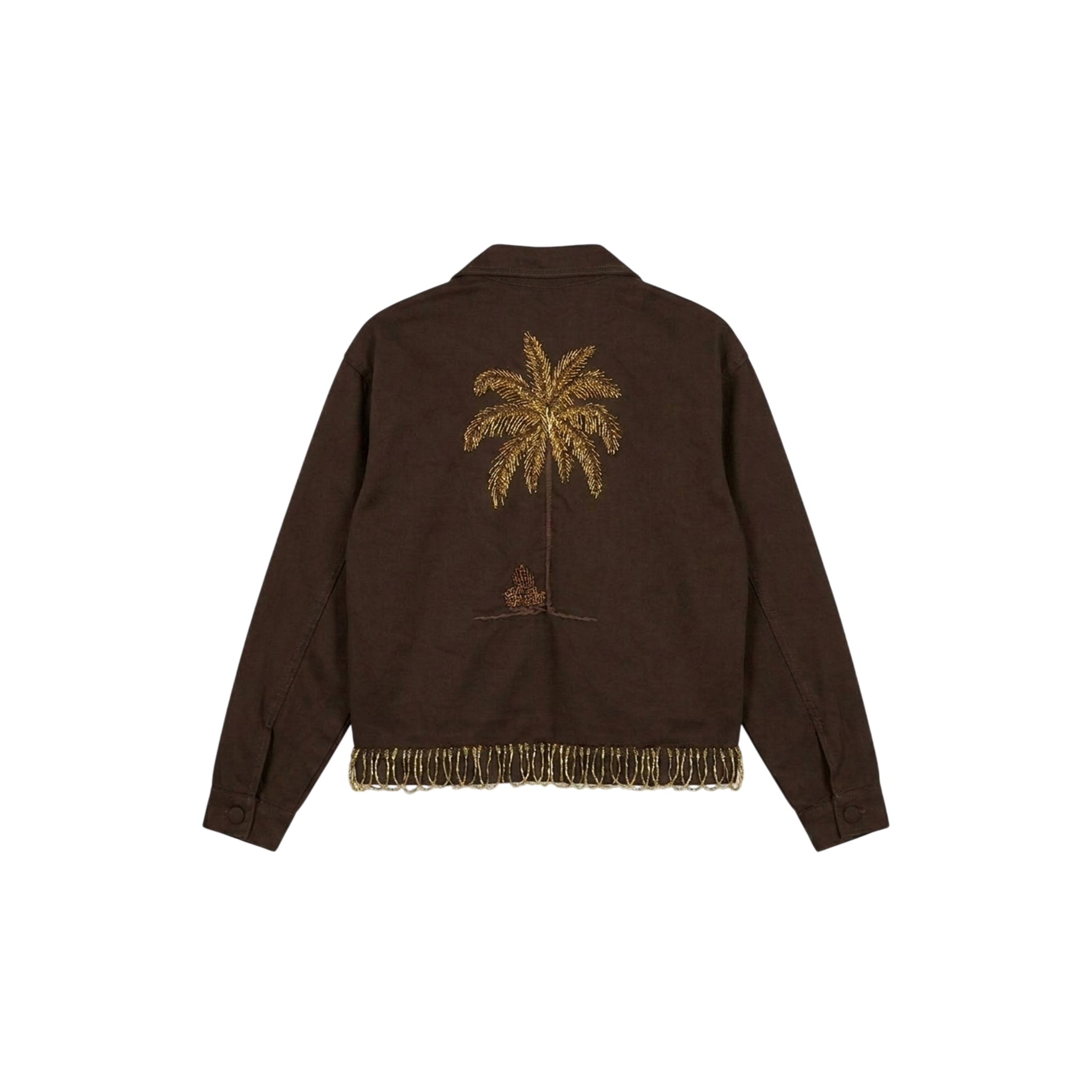 CHAQUETA PALMERA DORADA