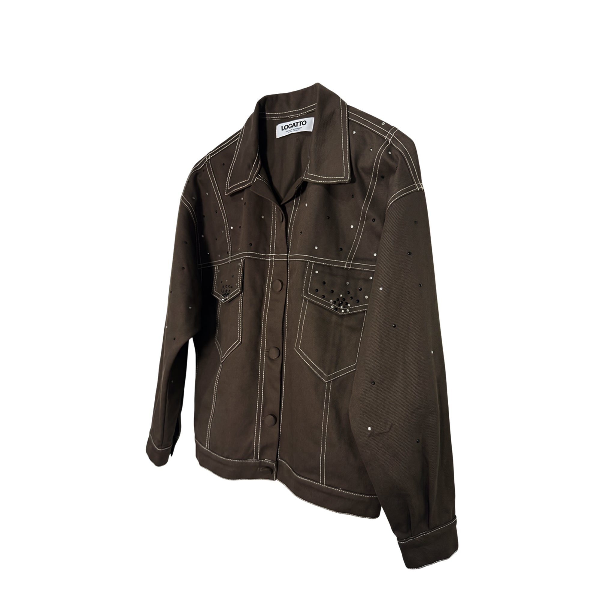 CHAQUETA GEMELA CAFE
