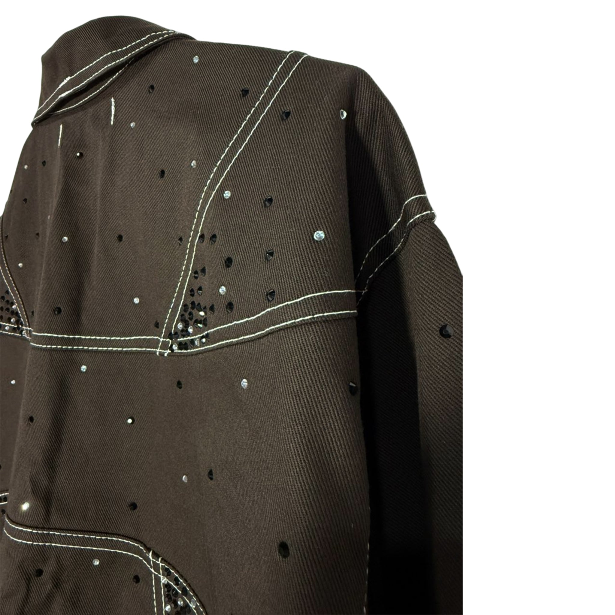 CHAQUETA GEMELA CAFE