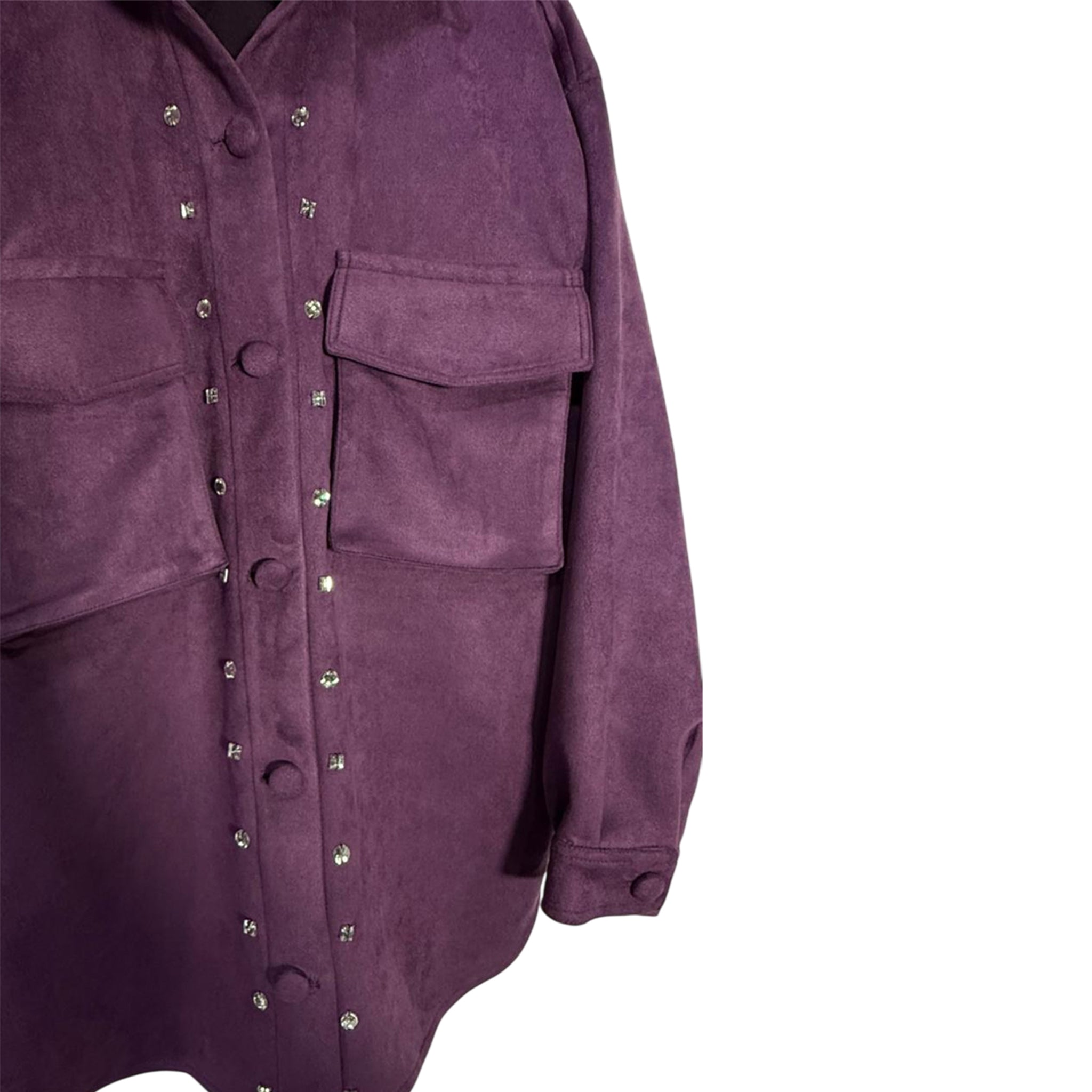 SOBRECAMISA LILA