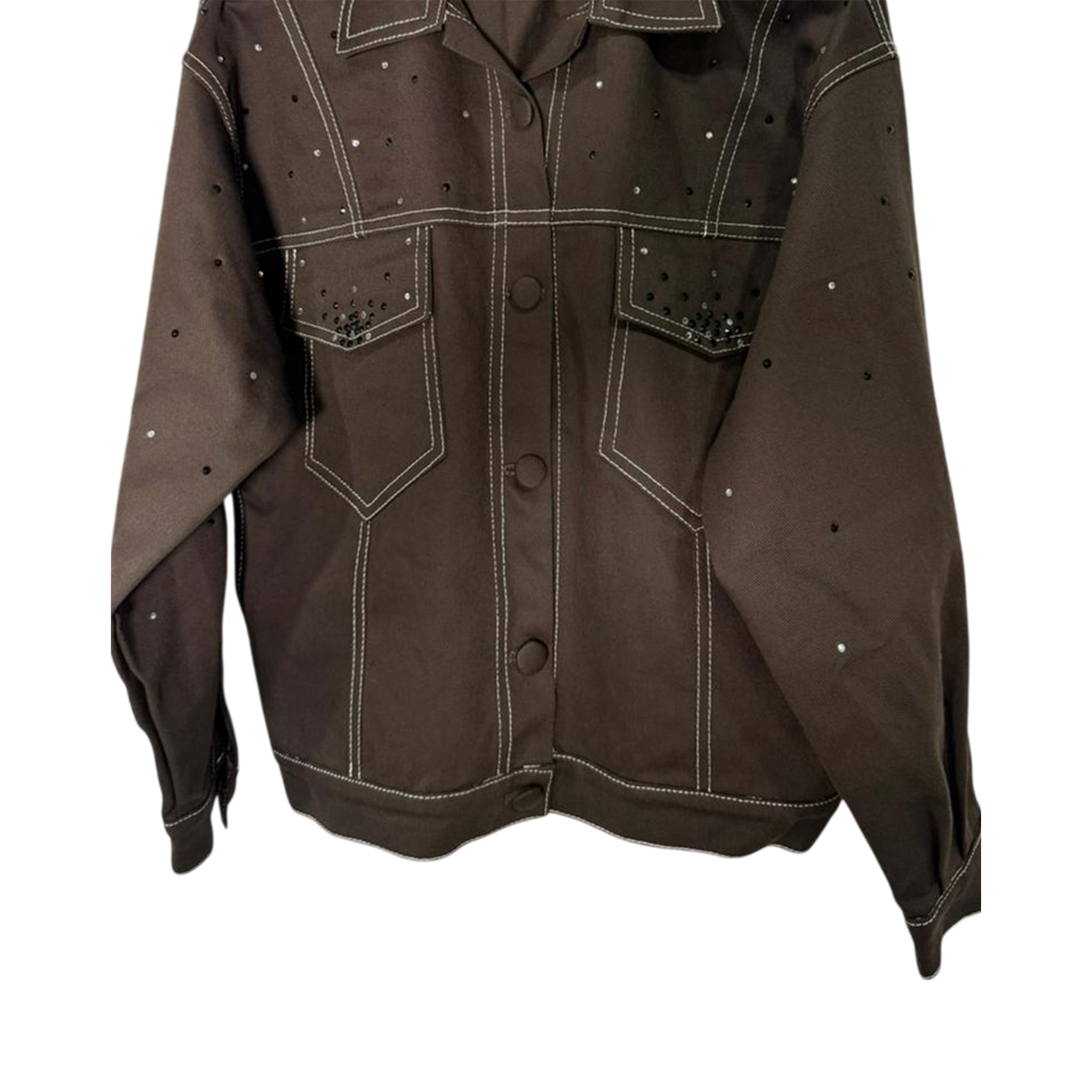 CHAQUETA GEMELA CAFE